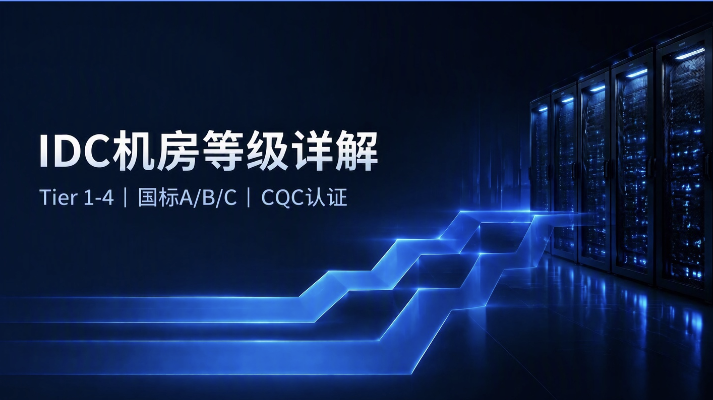 IDC机房等级详解：Tier1-4、国标A/B/C与CQC认证一次讲清